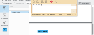 Calligra Okular plugin first text selection support